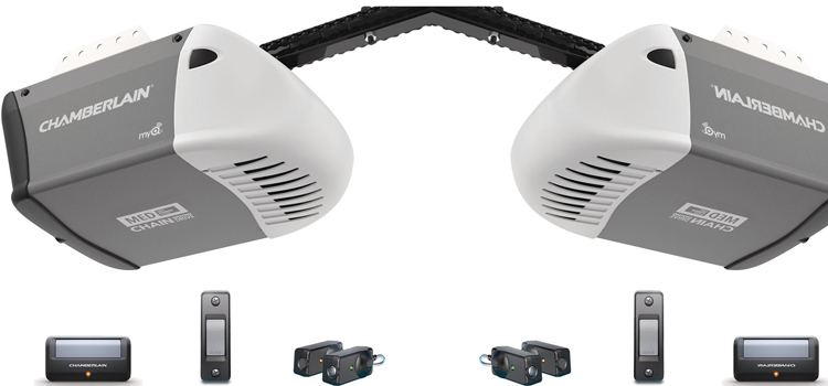 chamberlain garage door openers in El Granada