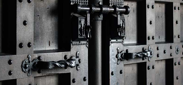 steel entry door repair in El Granada