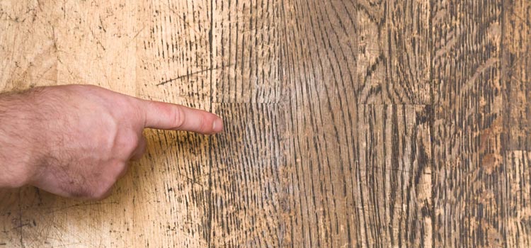 Wood Door Scratch Repair in El Granada